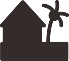 maison icône silhouette png