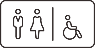 toilette symbole icône png