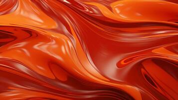 Abstract background in earthy tones. Flowing hot liquid steel texture. photo