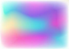 Color gradient  backgrounds, colors blend mesh with soft neon light vector. Blurred background with modern abstract blurred light color gradient. vector