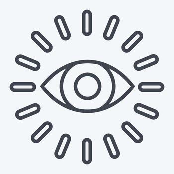 Icon Monitoring. related to Business Analysis symbol. line style simple design editable. simple illustration vector