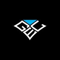 GEL letter logo vector design, GEL simple and modern logo. GEL luxurious alphabet design