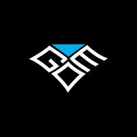 gdm letra logo vector diseño, gdm sencillo y moderno logo. gdm lujoso alfabeto diseño