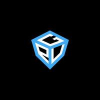 GPU letter logo vector design, GPU simple and modern logo. GPU luxurious alphabet design
