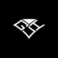GUI letter logo vector design, GUI simple and modern logo. GUI luxurious alphabet design