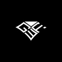 gwf letra logo vector diseño, gwf sencillo y moderno logo. gwf lujoso alfabeto diseño
