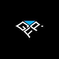 gfp letra logo vector diseño, gfp sencillo y moderno logo. gfp lujoso alfabeto diseño