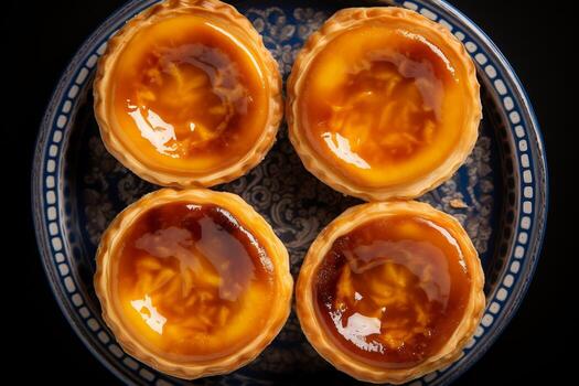 Top-Down Photography Captured with Professional DSLR, Generative Ai photo