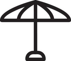 Umbrella protection icon symbol vector image. Illustration of the safety protect umbrella security design image