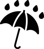 Umbrella protection icon symbol vector image. Illustration of the safety protect umbrella security design image