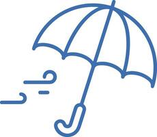 Umbrella protection icon symbol vector image. Illustration of the safety protect umbrella security design image