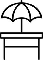 Umbrella protection icon symbol vector image. Illustration of the safety protect umbrella security design image