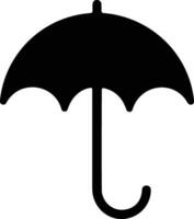 Umbrella protection icon symbol vector image. Illustration of the safety protect umbrella security design image