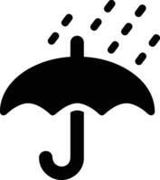 Umbrella protection icon symbol vector image. Illustration of the safety protect umbrella security design image