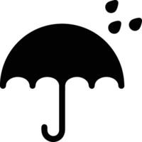 Umbrella protection icon symbol vector image. Illustration of the safety protect umbrella security design image