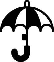 Umbrella protection icon symbol vector image. Illustration of the safety protect umbrella security design image