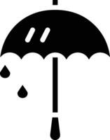 Umbrella protection icon symbol vector image. Illustration of the safety protect umbrella security design image