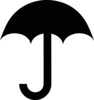 Umbrella protection icon symbol vector image. Illustration of the safety protect umbrella security design image