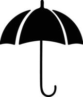 Umbrella protection icon symbol vector image. Illustration of the safety protect umbrella security design image