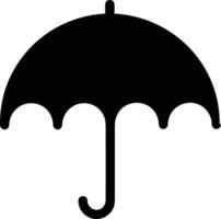 Umbrella protection icon symbol vector image. Illustration of the safety protect umbrella security design image