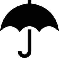 Umbrella protection icon symbol vector image. Illustration of the safety protect umbrella security design image