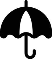 Umbrella protection icon symbol vector image. Illustration of the safety protect umbrella security design image