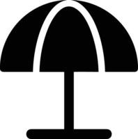 Umbrella protection icon symbol vector image. Illustration of the safety protect umbrella security design image