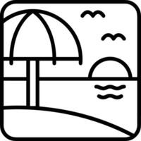 Umbrella protection icon symbol vector image. Illustration of the safety protect umbrella security design image