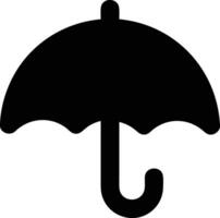 Umbrella protection icon symbol vector image. Illustration of the safety protect umbrella security design image