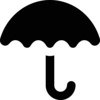 Umbrella protection icon symbol vector image. Illustration of the safety protect umbrella security design image