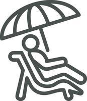 Umbrella protection icon symbol vector image. Illustration of the safety protect umbrella security design image