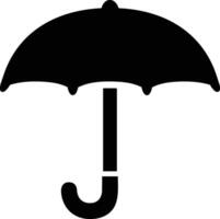 Umbrella protection icon symbol vector image. Illustration of the safety protect umbrella security design image