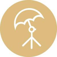 Umbrella protection icon symbol vector image. Illustration of the safety protect umbrella security design image