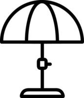 Umbrella protection icon symbol vector image. Illustration of the safety protect umbrella security design image