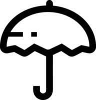 Umbrella protection icon symbol vector image. Illustration of the safety protect umbrella security design image