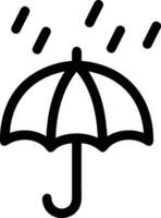 Umbrella protection icon symbol vector image. Illustration of the safety protect umbrella security design image