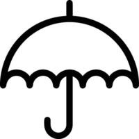 Umbrella protection icon symbol vector image. Illustration of the safety protect umbrella security design image