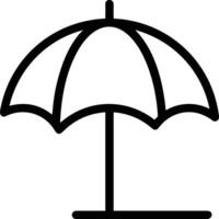 Umbrella protection icon symbol vector image. Illustration of the safety protect umbrella security design image