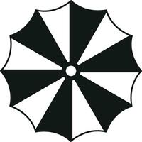 Umbrella protection icon symbol vector image. Illustration of the safety protect umbrella security design image