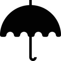 Umbrella protection icon symbol vector image. Illustration of the safety protect umbrella security design image