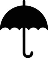 Umbrella protection icon symbol vector image. Illustration of the safety protect umbrella security design image