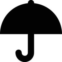 Umbrella protection icon symbol vector image. Illustration of the safety protect umbrella security design image