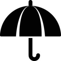 Umbrella protection icon symbol vector image. Illustration of the safety protect umbrella security design image