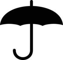 Umbrella protection icon symbol vector image. Illustration of the safety protect umbrella security design image