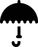 Umbrella protection icon symbol vector image. Illustration of the safety protect umbrella security design image