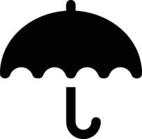 Umbrella protection icon symbol vector image. Illustration of the safety protect umbrella security design image