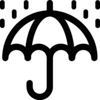 Umbrella protection icon symbol vector image. Illustration of the safety protect umbrella security design image