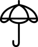Umbrella protection icon symbol vector image. Illustration of the safety protect umbrella security design image