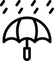 Umbrella protection icon symbol vector image. Illustration of the safety protect umbrella security design image