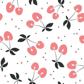 cereza de patrones sin fisuras